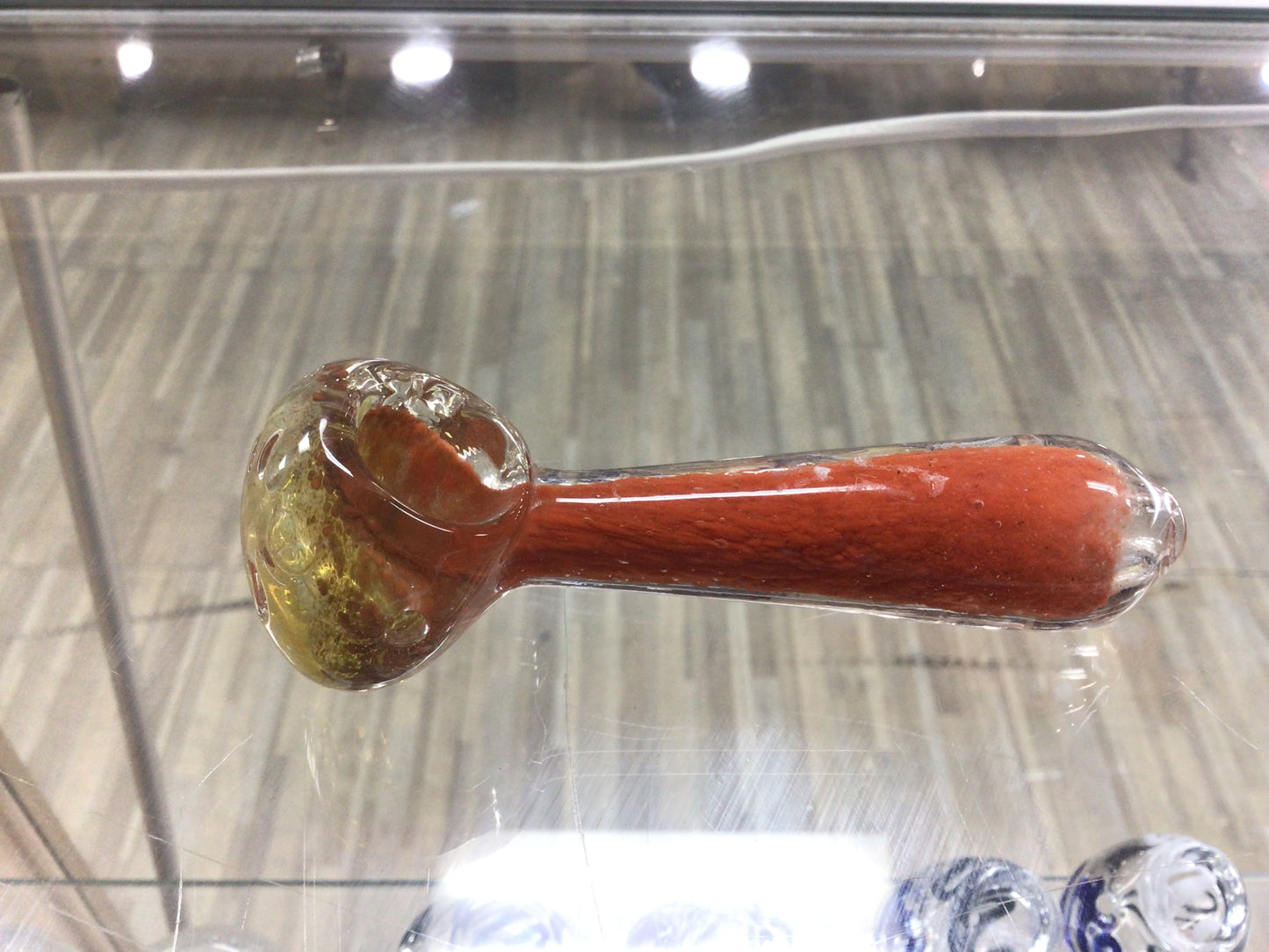 Hand pipe- orange and red
