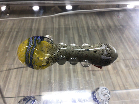 Hand pipe- yellow, blue, brown