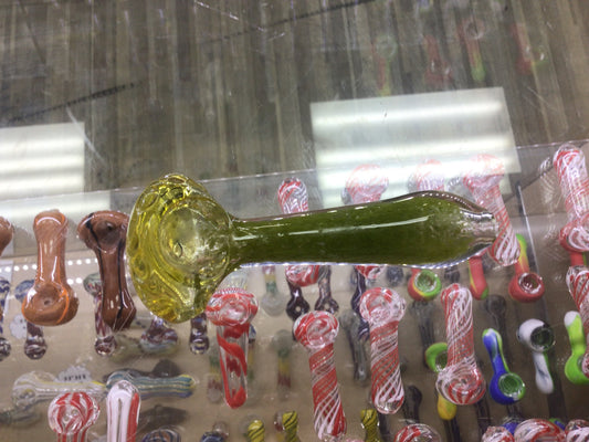 Hand pipe- yellow and green