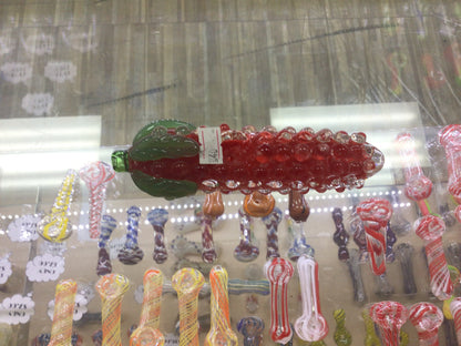 Hand pipe- red and green