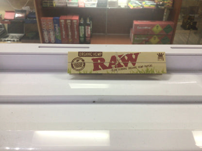 RAW organic hemp king size slim