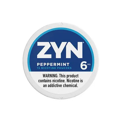 ZYN- NICOTINE POUCHES - 6 MG