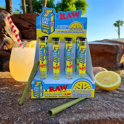 RAW X LYRICAL LEMONADE TERPWRAPS - 12 PACK DISPLAY