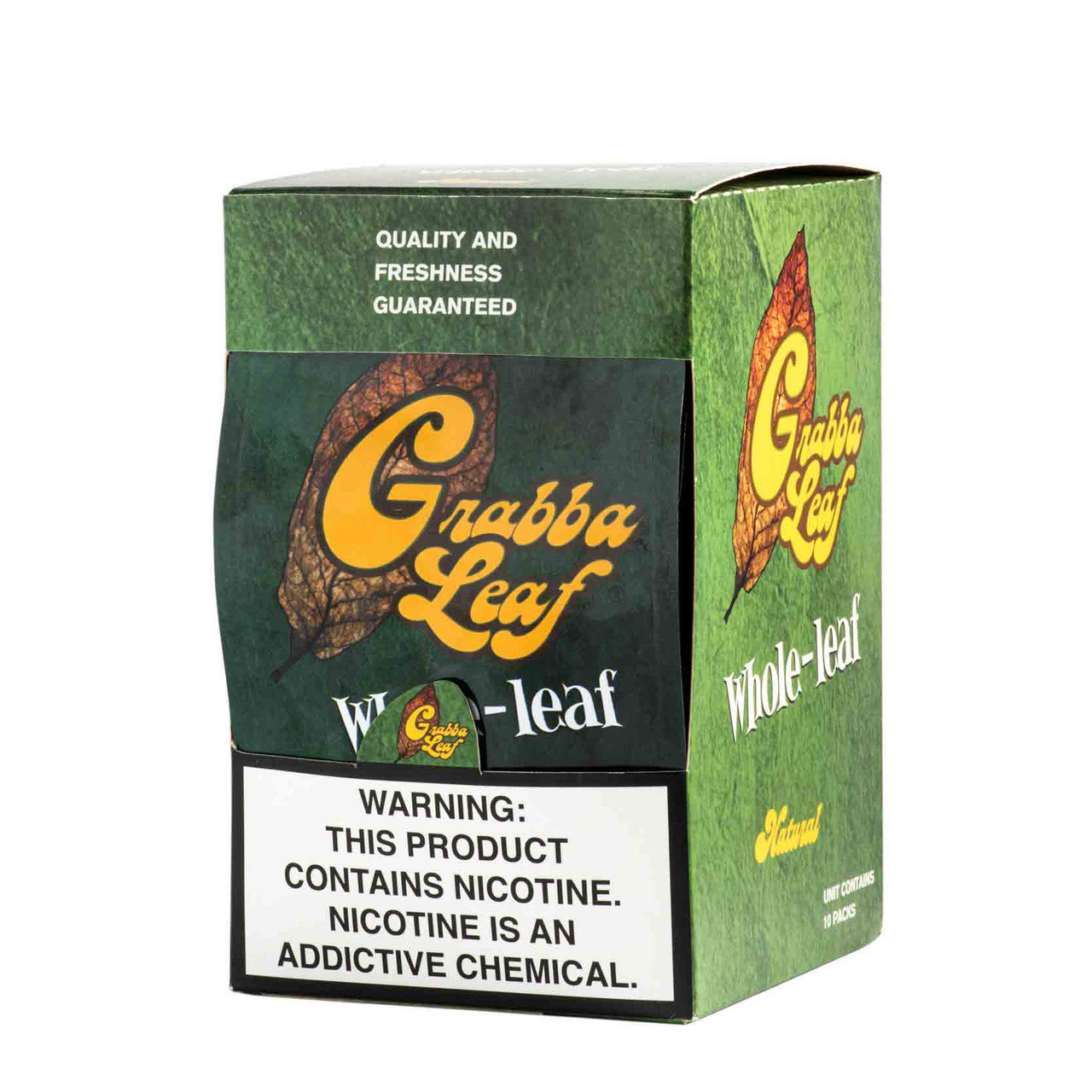 GRABBA LEAF WHOLE LEAF (GREEN PACK )