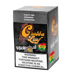 GRABBA LEAF WHOLE LEAF (BLACK PACK) (RED,GOLD,GREEN)