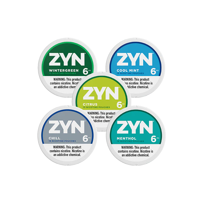 ZYN- NICOTINE POUCHES - 6 MG