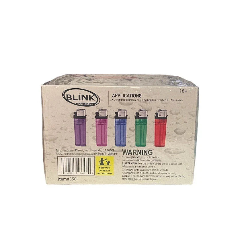 BLINK NON REFILLABLE LIGHTERS