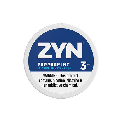 ZYN- NICOTINE POUCHES - 3 MG