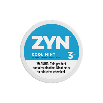 ZYN- NICOTINE POUCHES - 3 MG