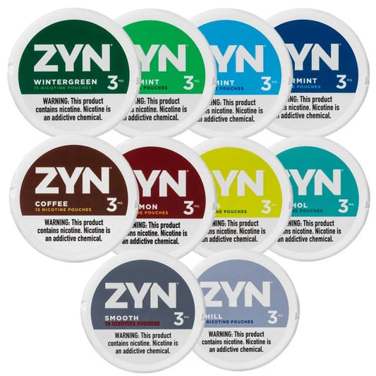 ZYN- NICOTINE POUCHES - 3 MG
